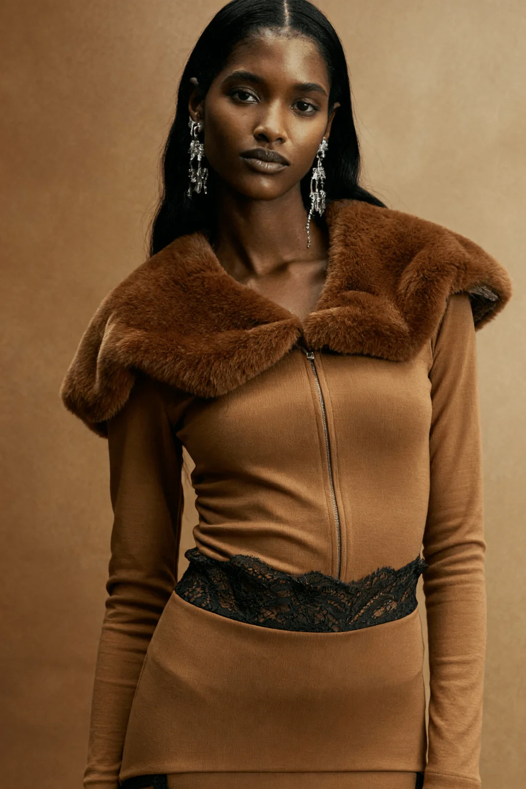 Amber Waves Two-Piece Wool Ensemble - Image 4