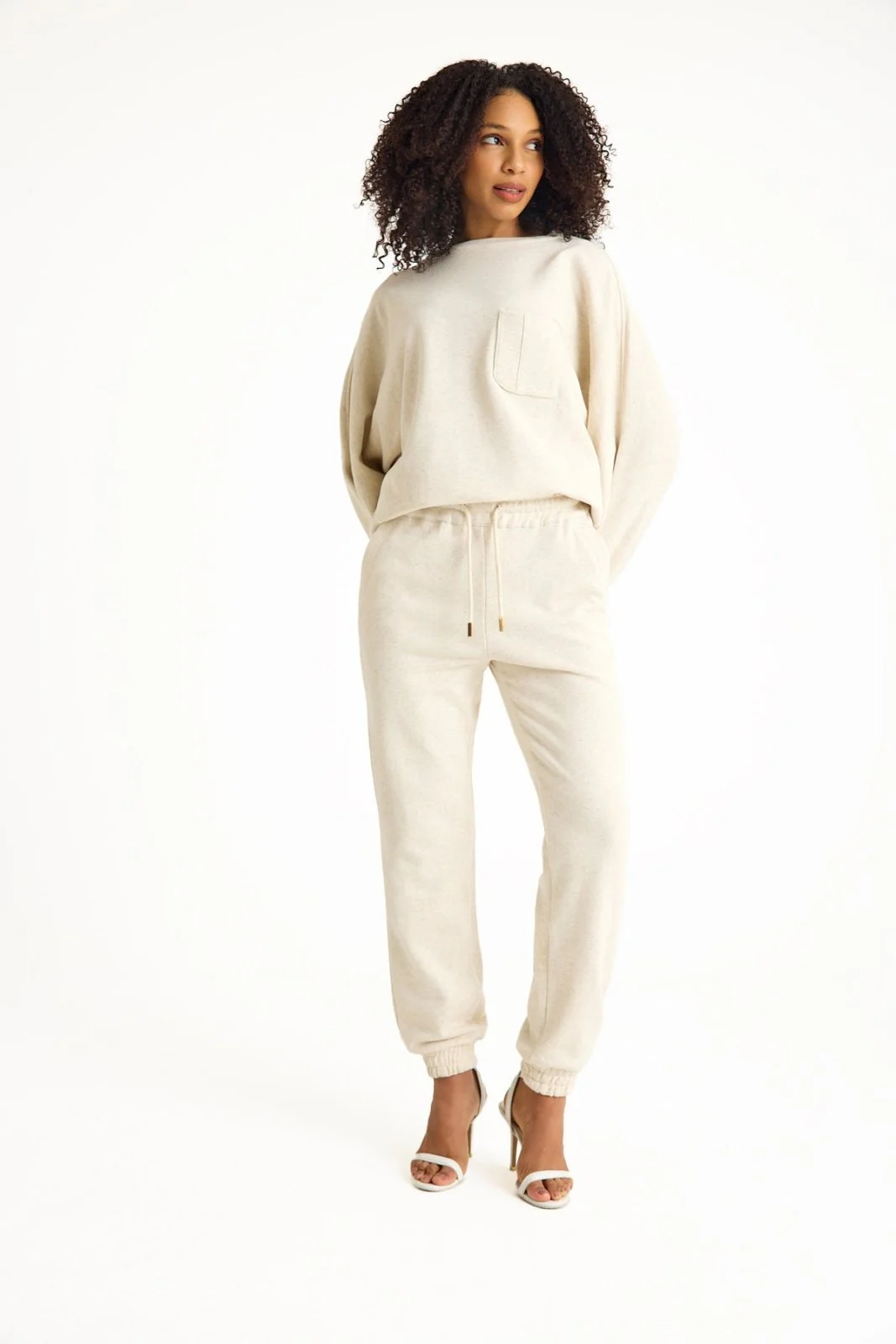 Beige Women's Lounge Top - Image 4
