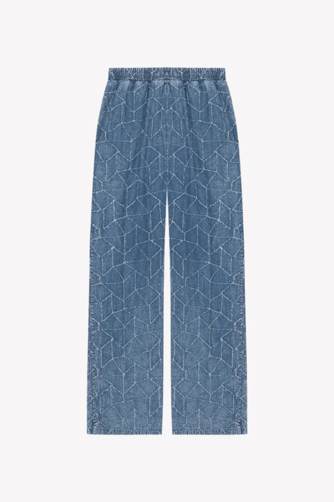 Origami Denim Trousers - Image 3
