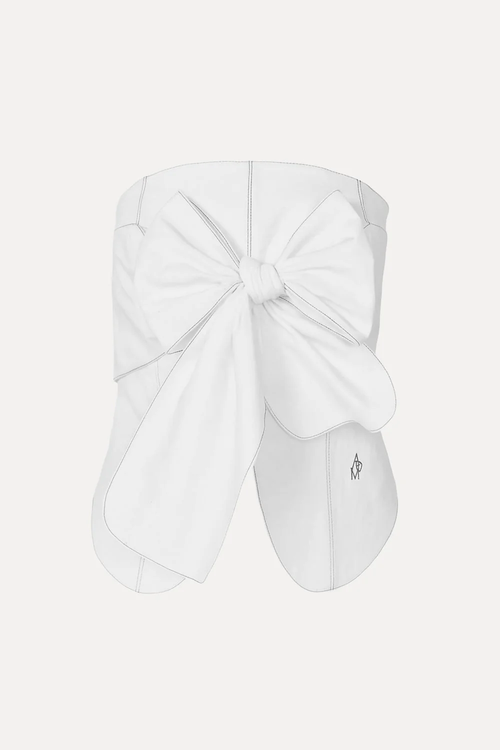 Bow Strapless Top - Image 8