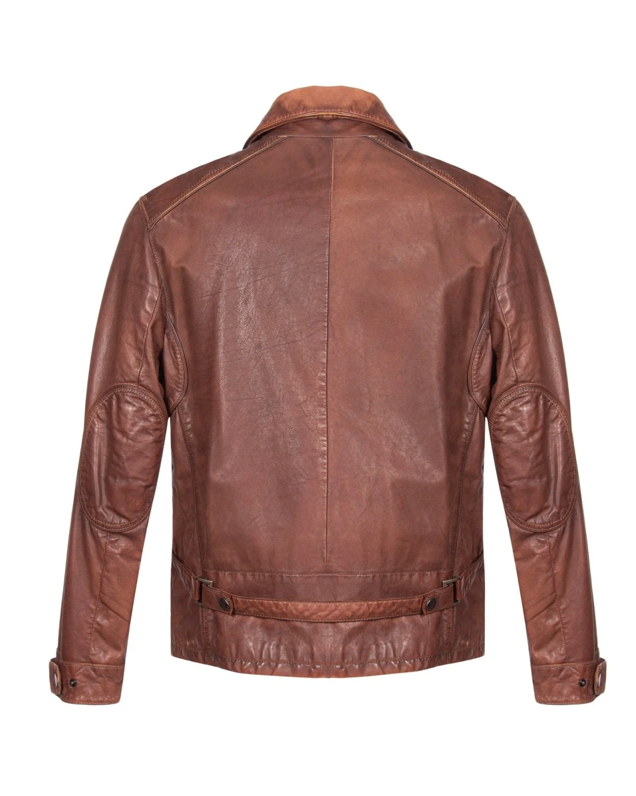 Brown Leather Jacket - Image 4