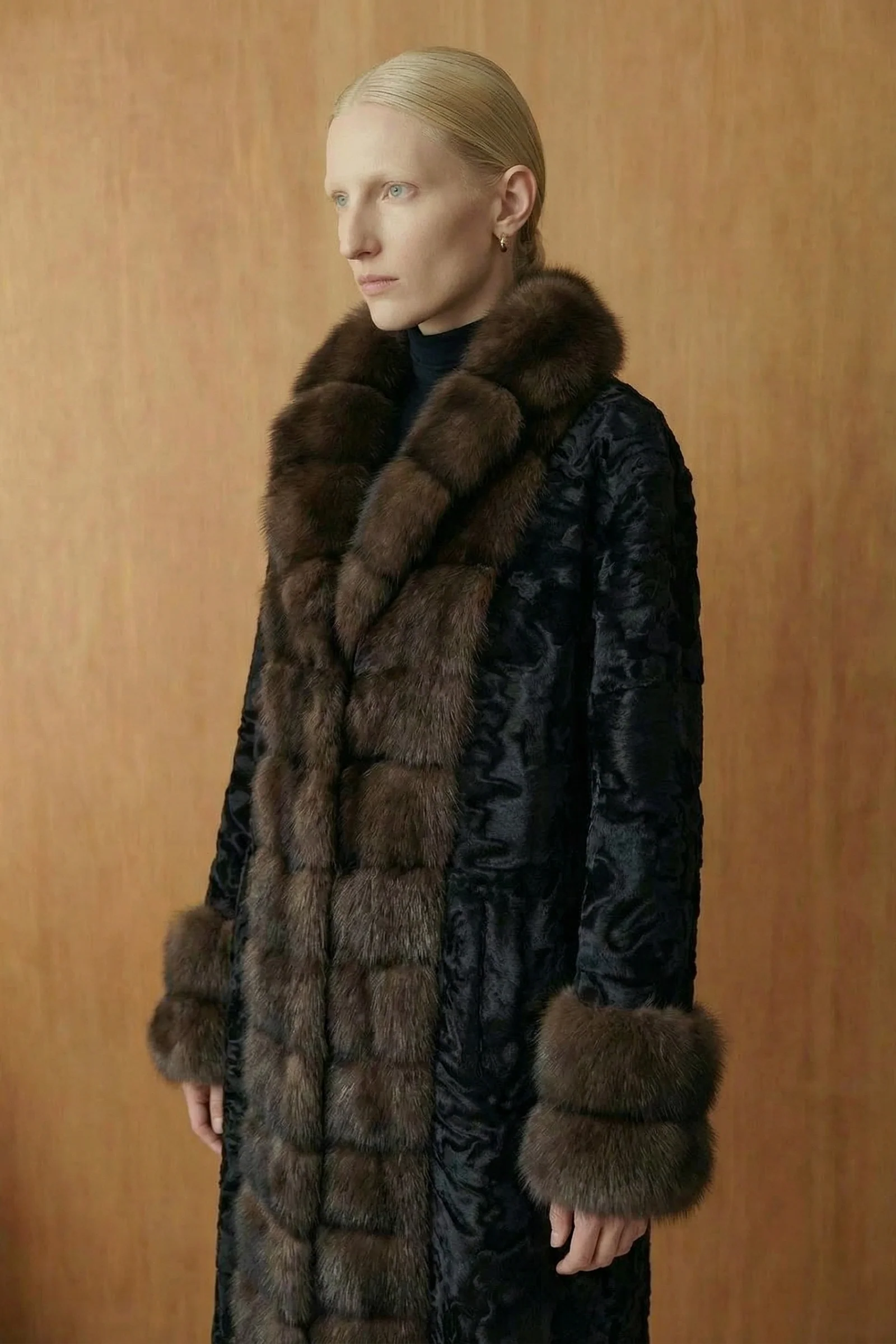 Imperial Noir Swakara Coat - Image 3