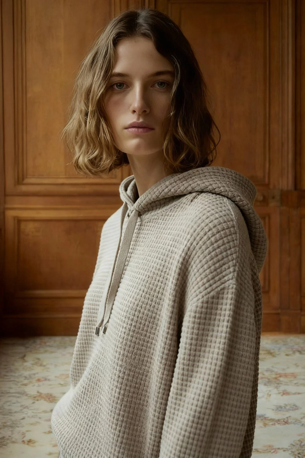 Ivory Textured Knit Set - Image 9