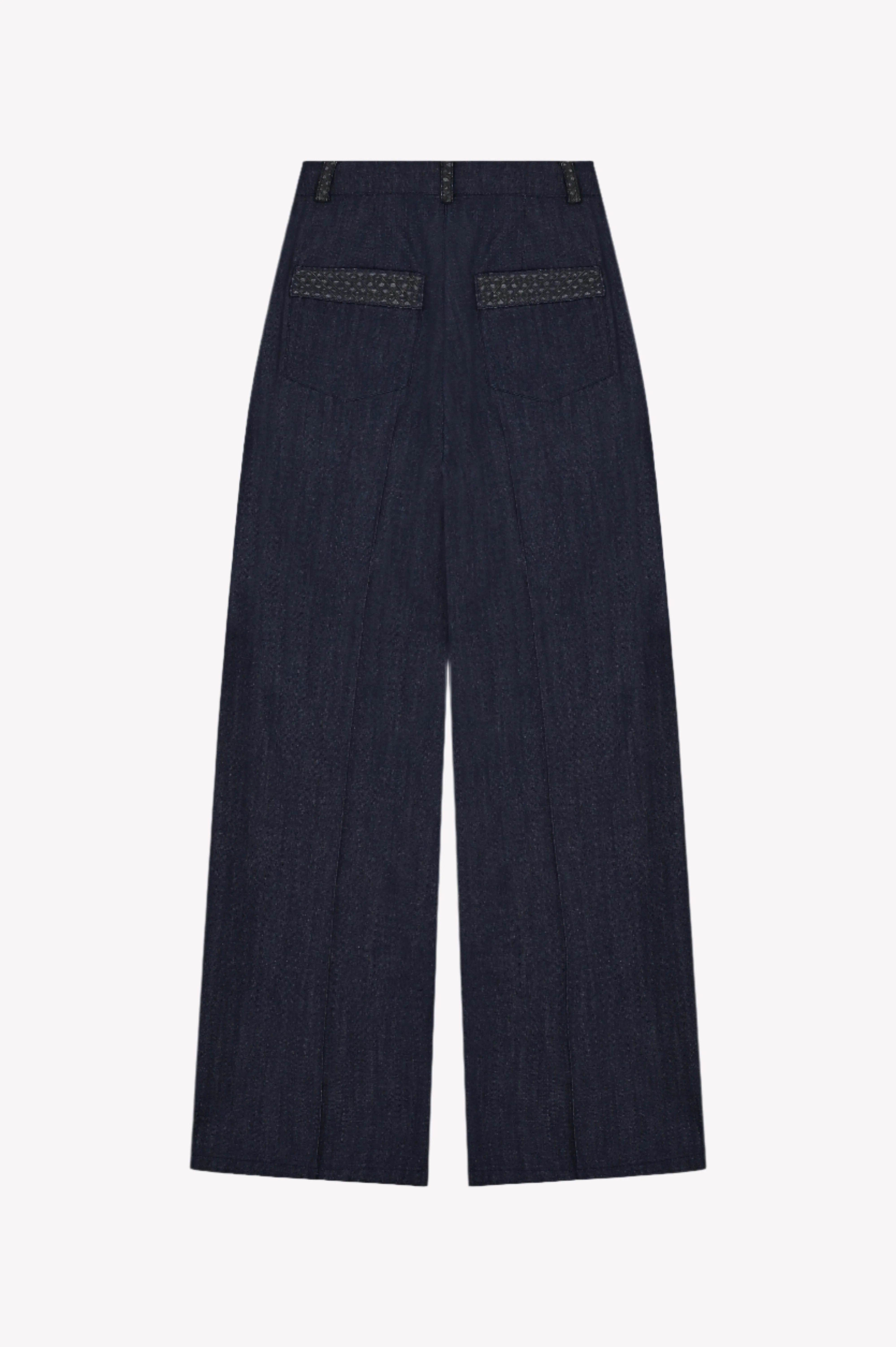 Urban Dark Denim Trousers - Image 3