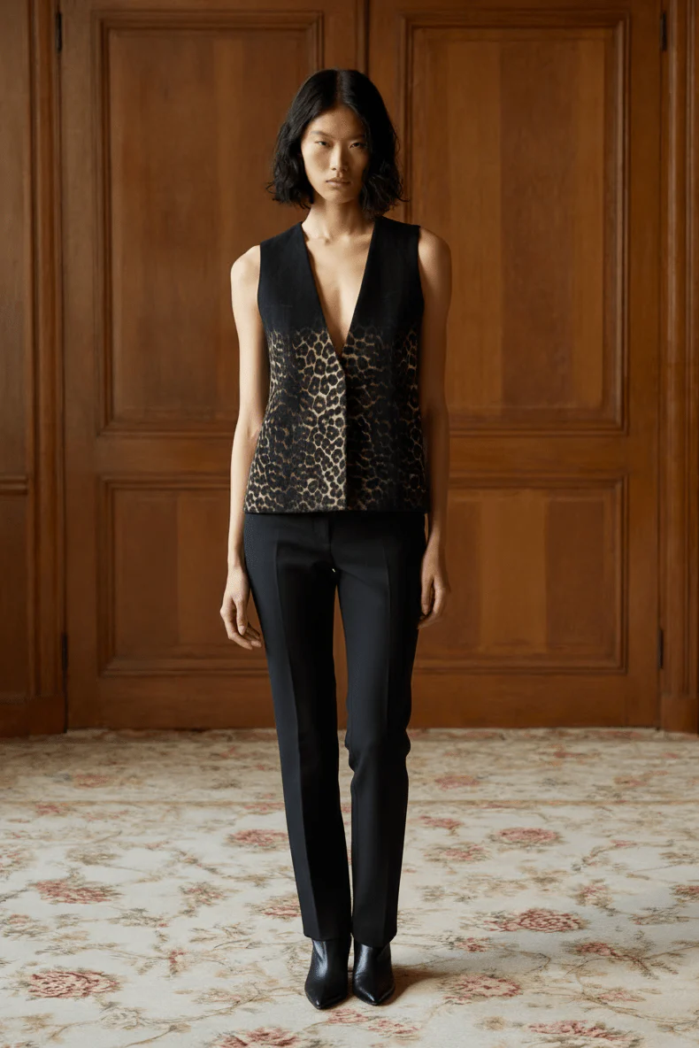 Leopard Ombra Gilet - Image 3