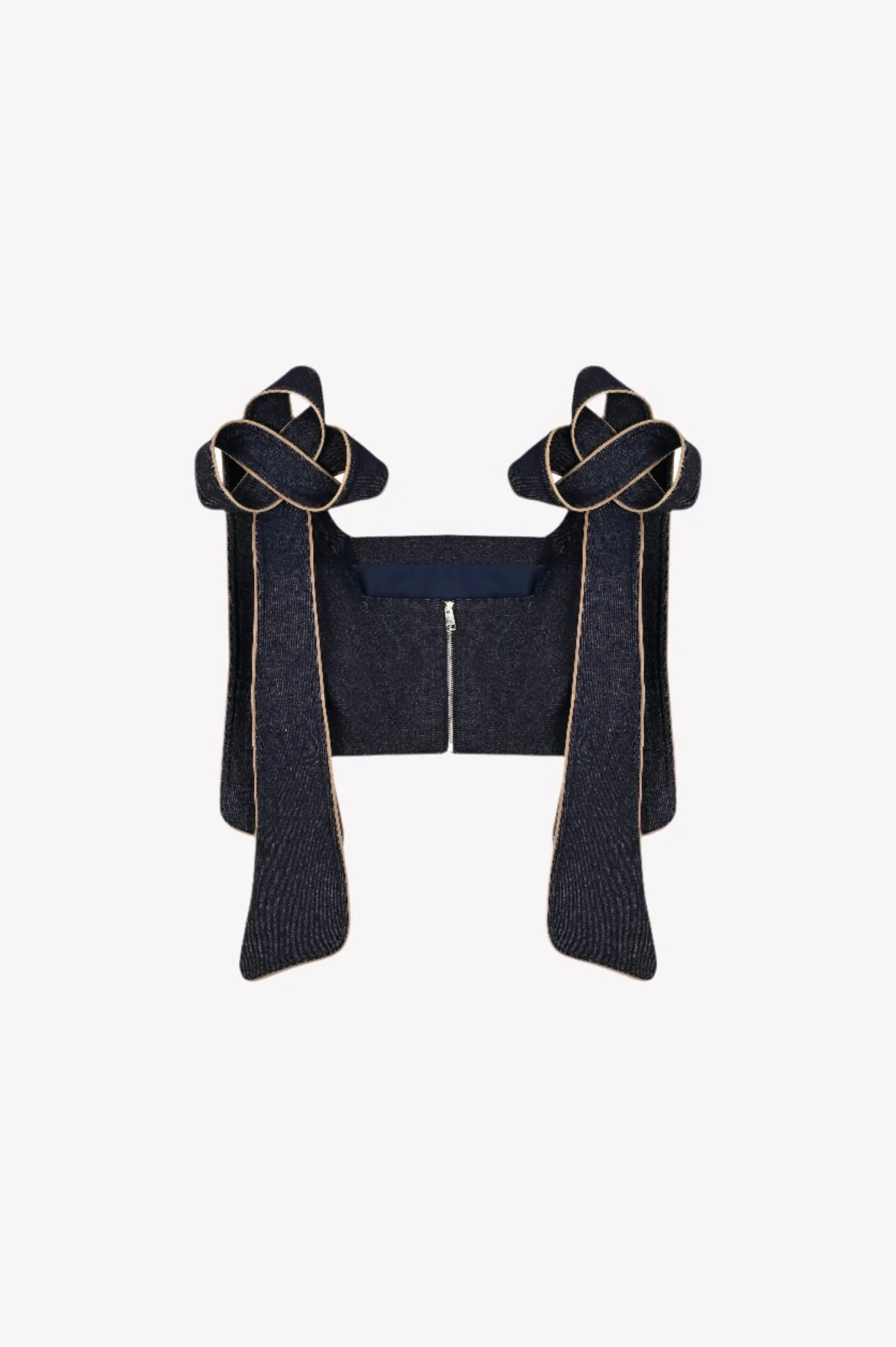 Midnight Navy Denim Top - Image 3