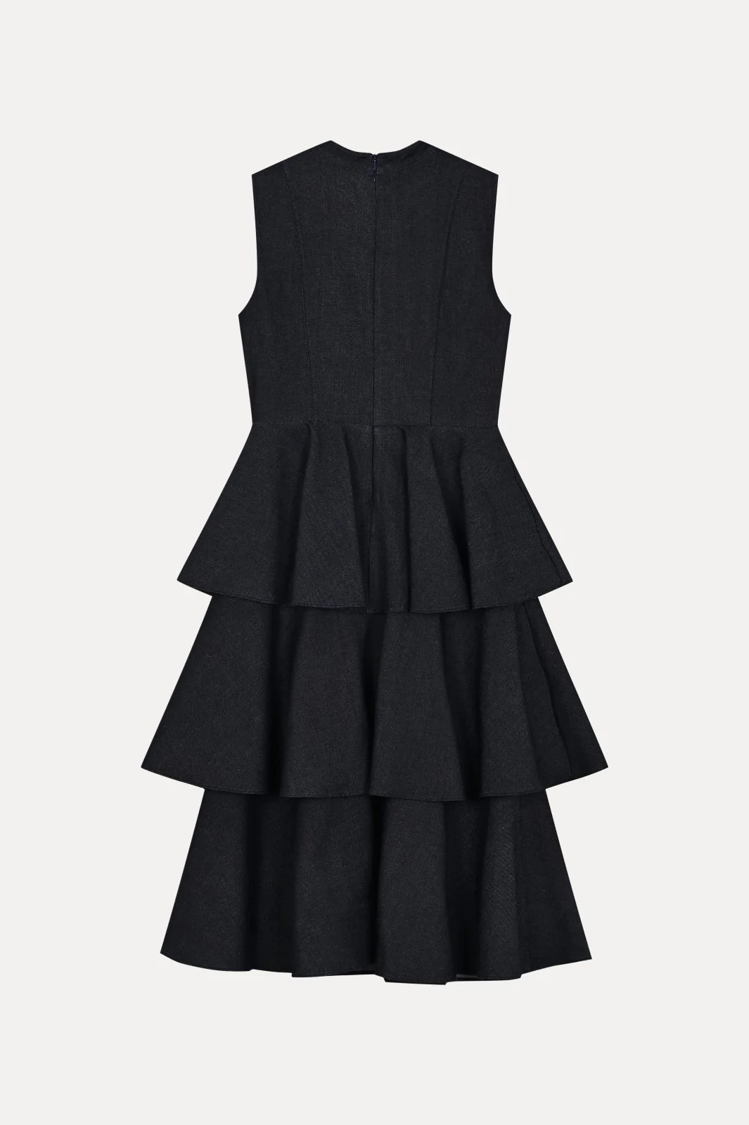 Indigo Tiered Dress - Image 7