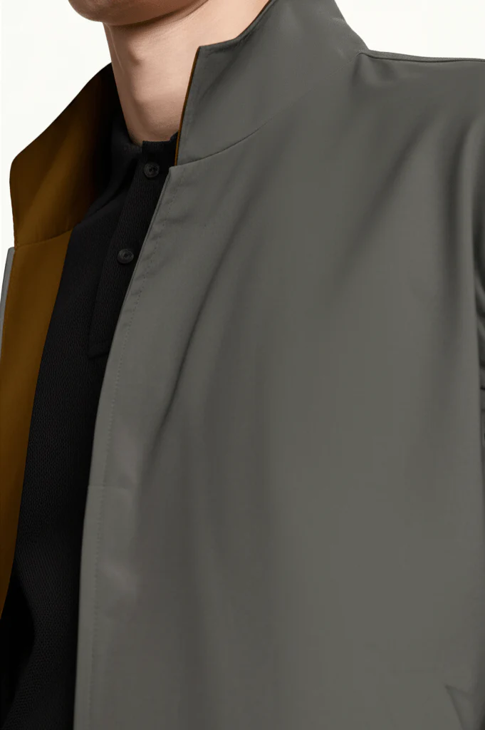 Reversible Technical Fabric Jacket - Image 3