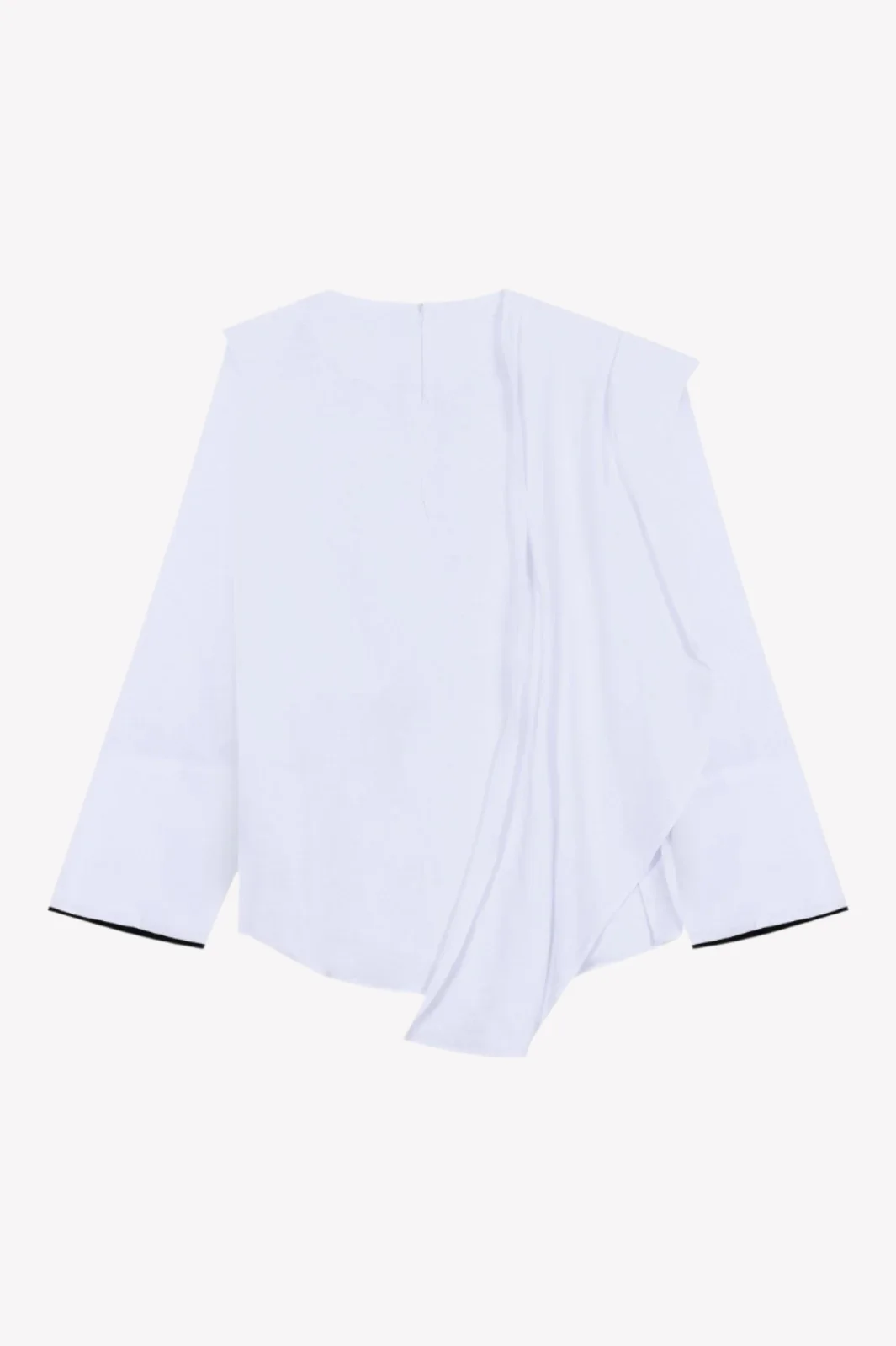Ruffled Linen Blouse - Image 5