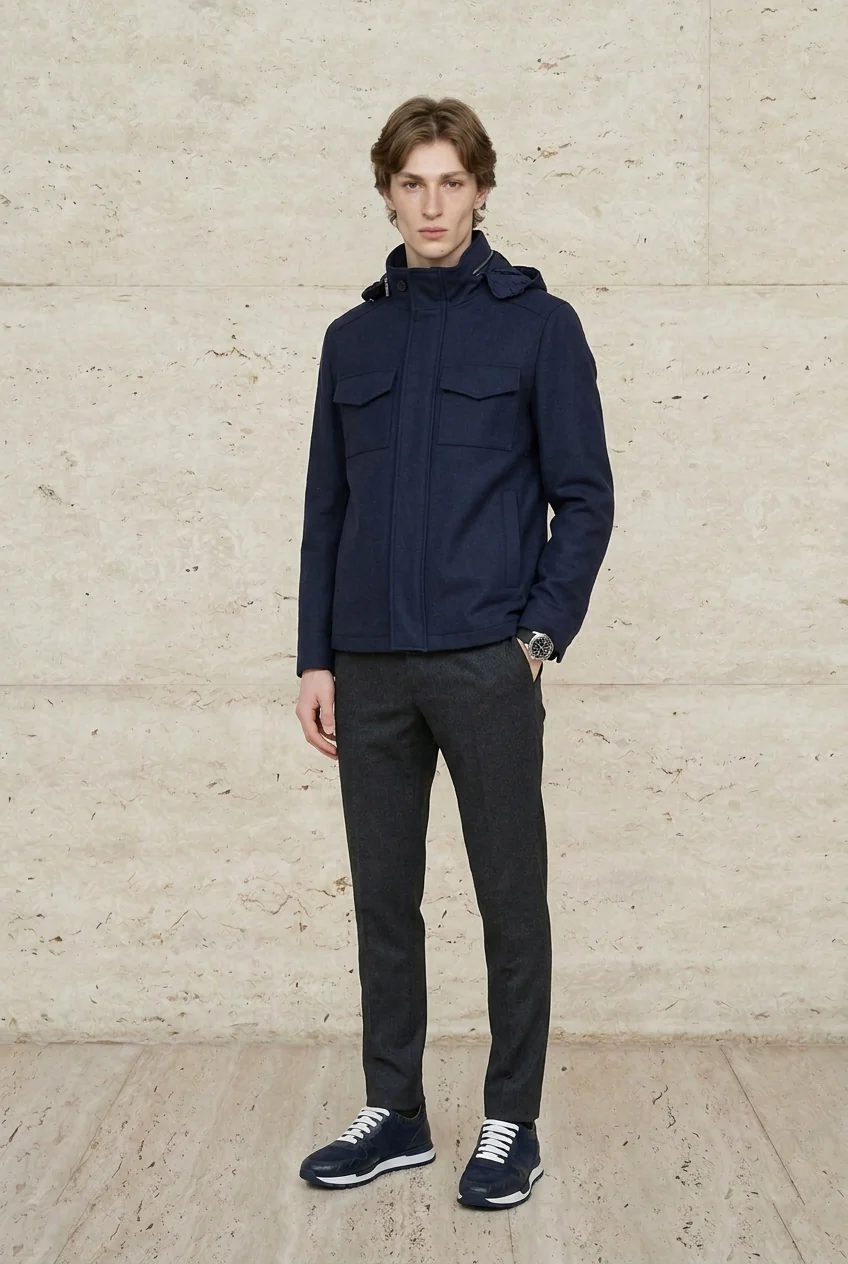 Serano Technical Hooded Jacket - Image 3