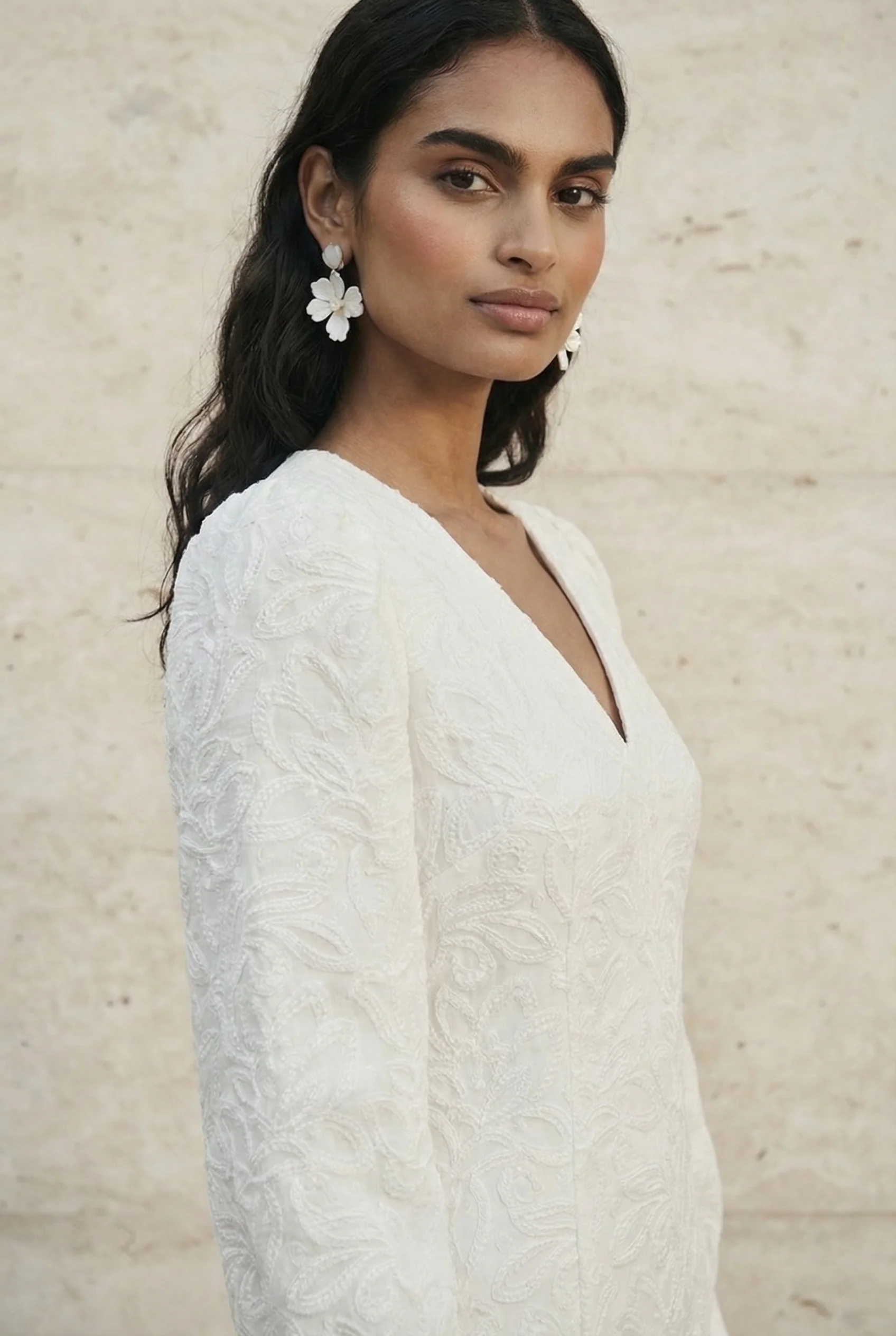 Serena Ivory Dress - Image 5