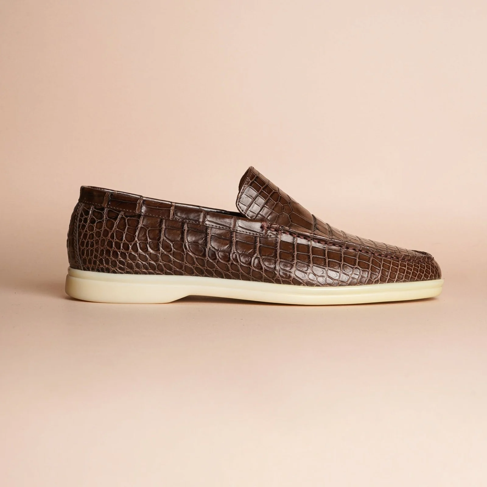 Sienna Splendor Crocodile Loafers - Image 3