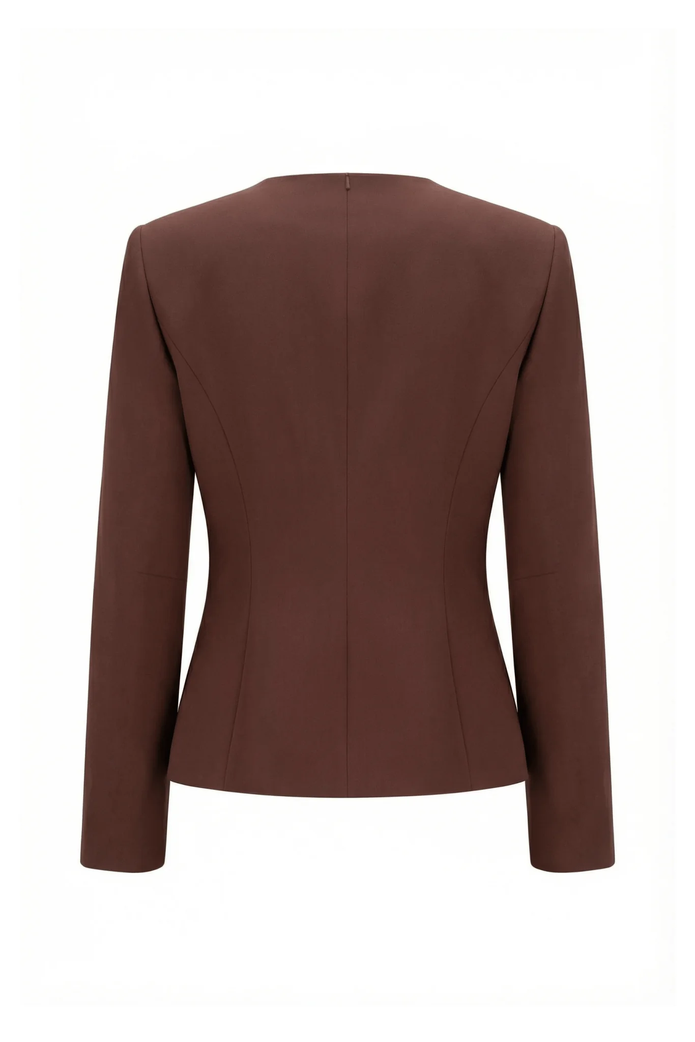 The Espresso Architectural Ruffle Suit - Image 3