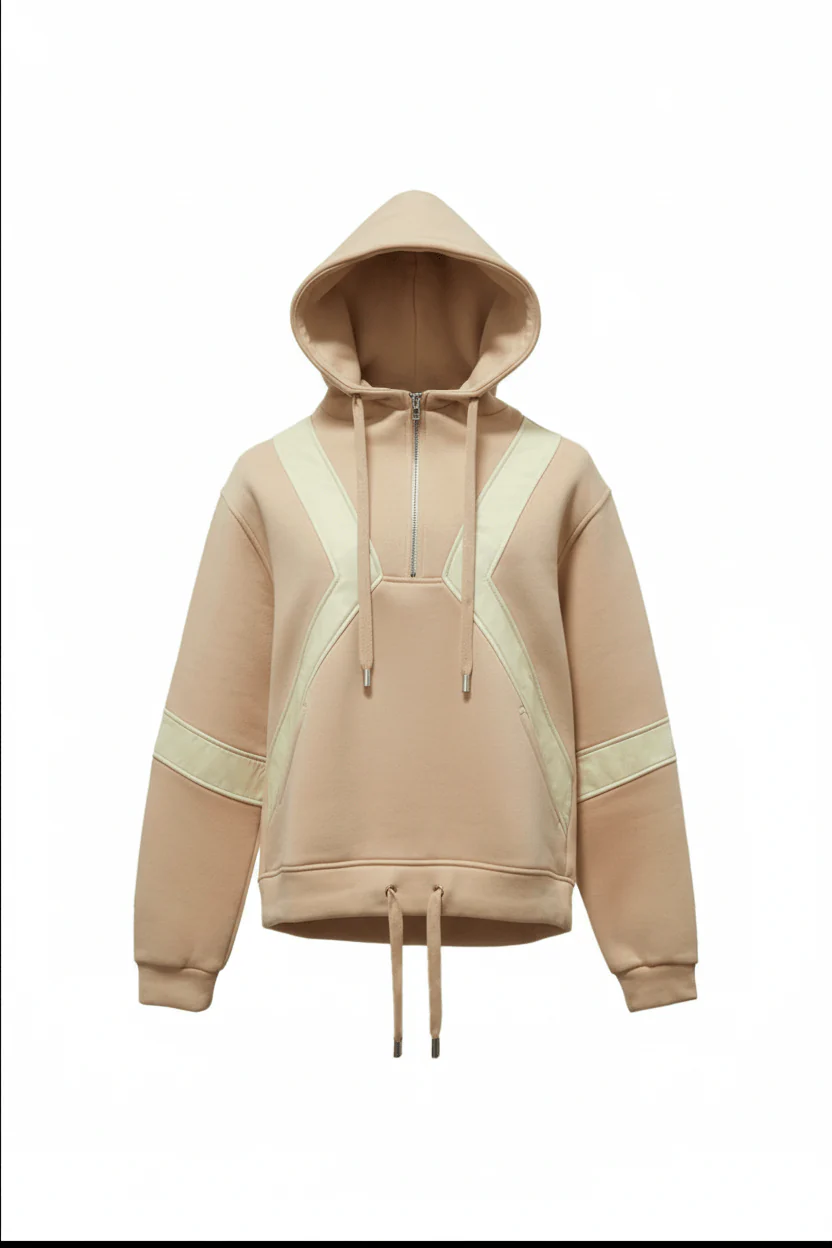 Cotton Sandline Sculpted Hoodie - Image 5