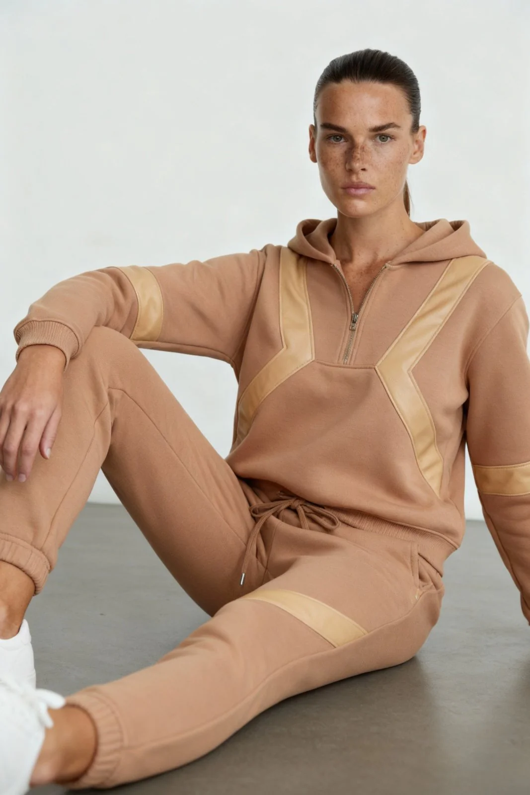 Cotton Sandline Sculpted Hoodie - Image 8