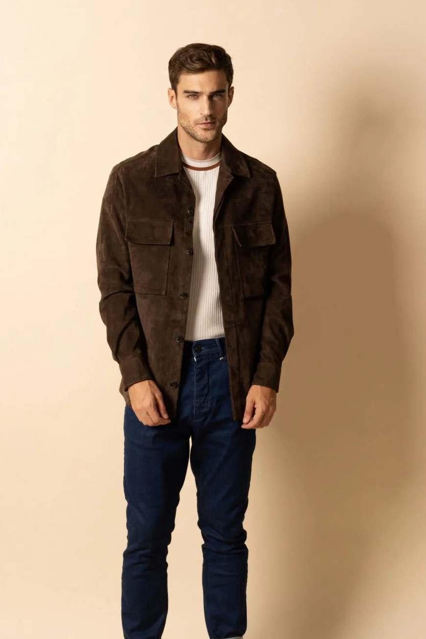 Woodland Suede Jacket - Image 4